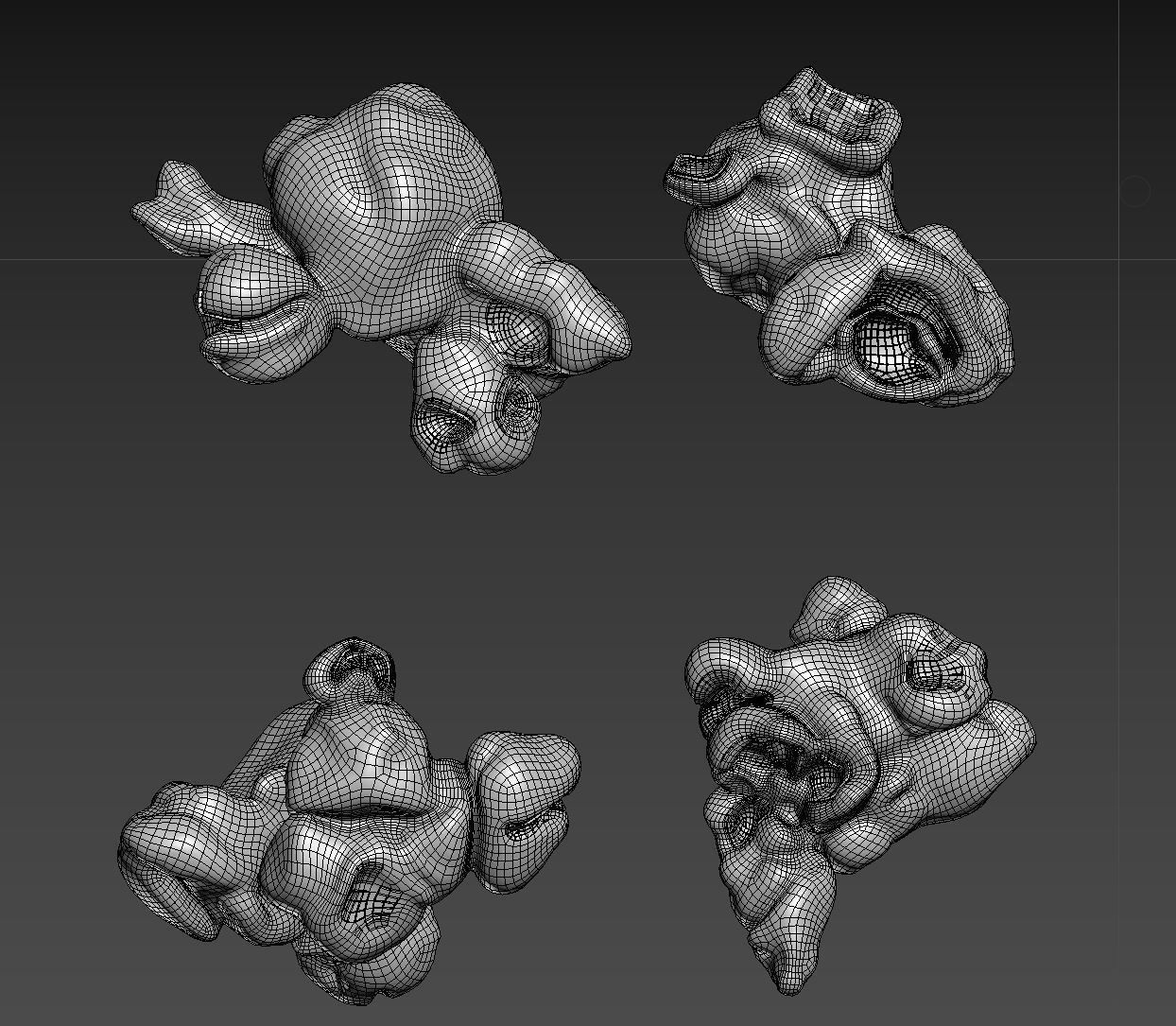 Popcorn 3D Collection 3D model_3