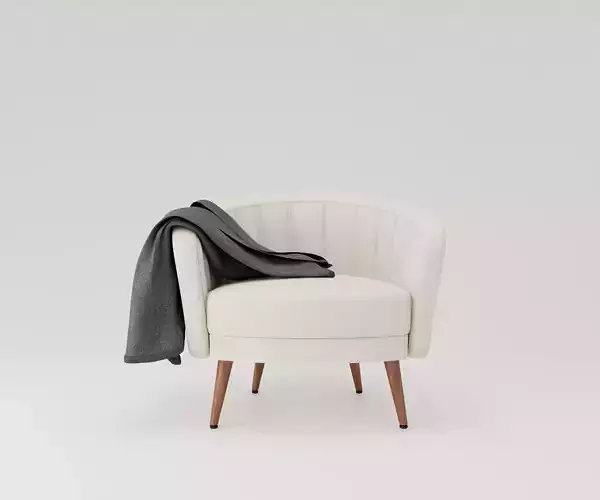 Armchair Family for Revit -1 3D model