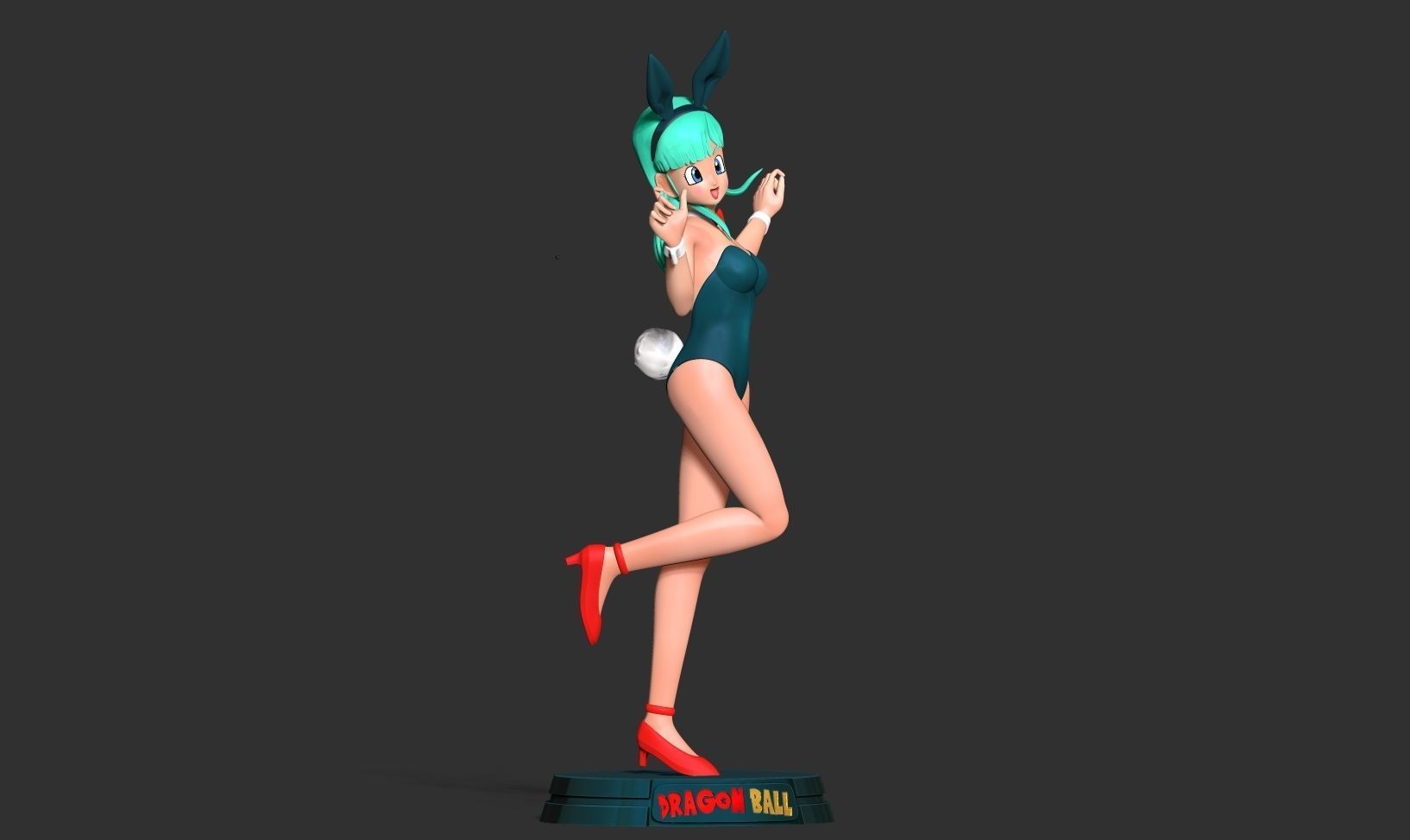 Bulma - Dragon Ball Fanart 3D print model_17