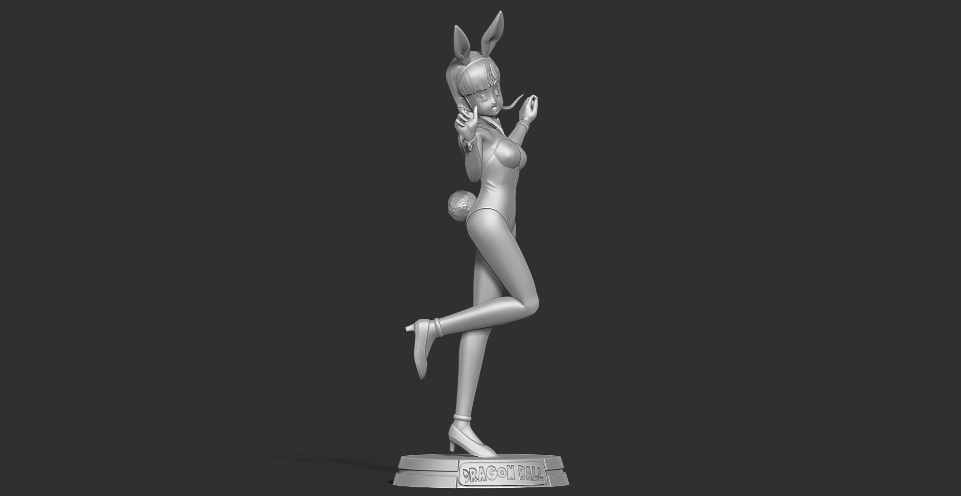Bulma - Dragon Ball Fanart 3D print model_14