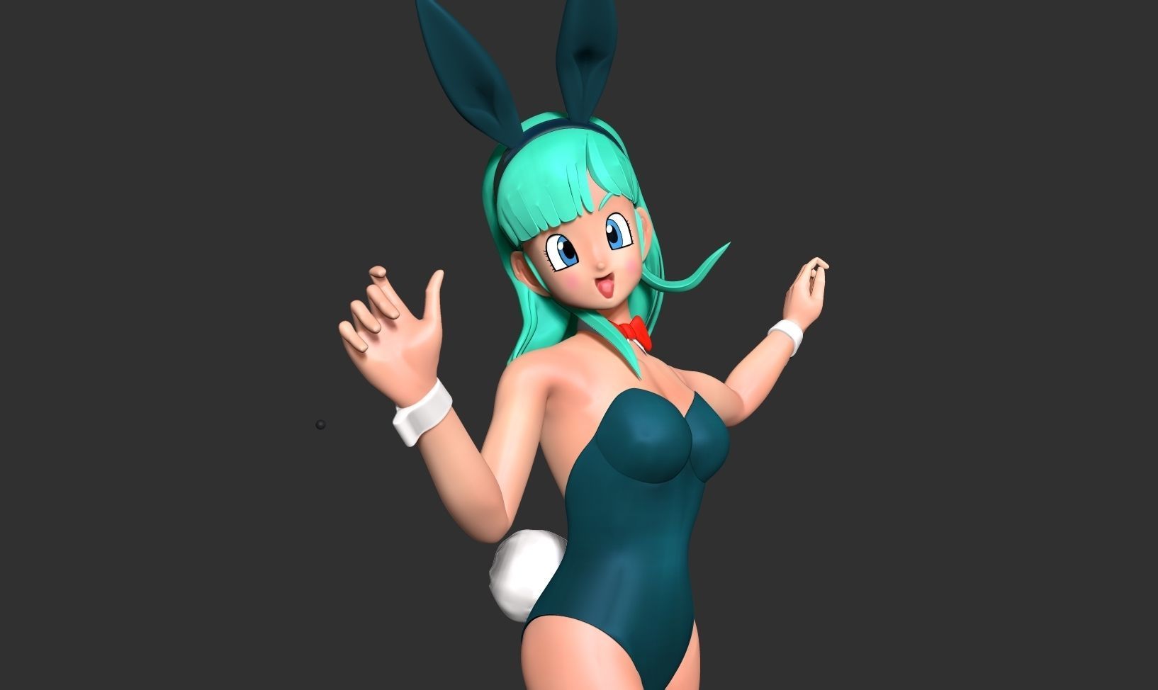 Bulma - Dragon Ball Fanart 3D print model_5