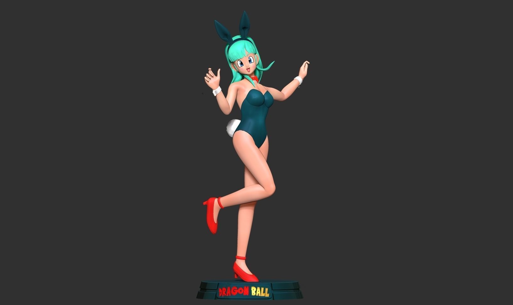 Bulma - Dragon Ball Fanart 3D print model_11