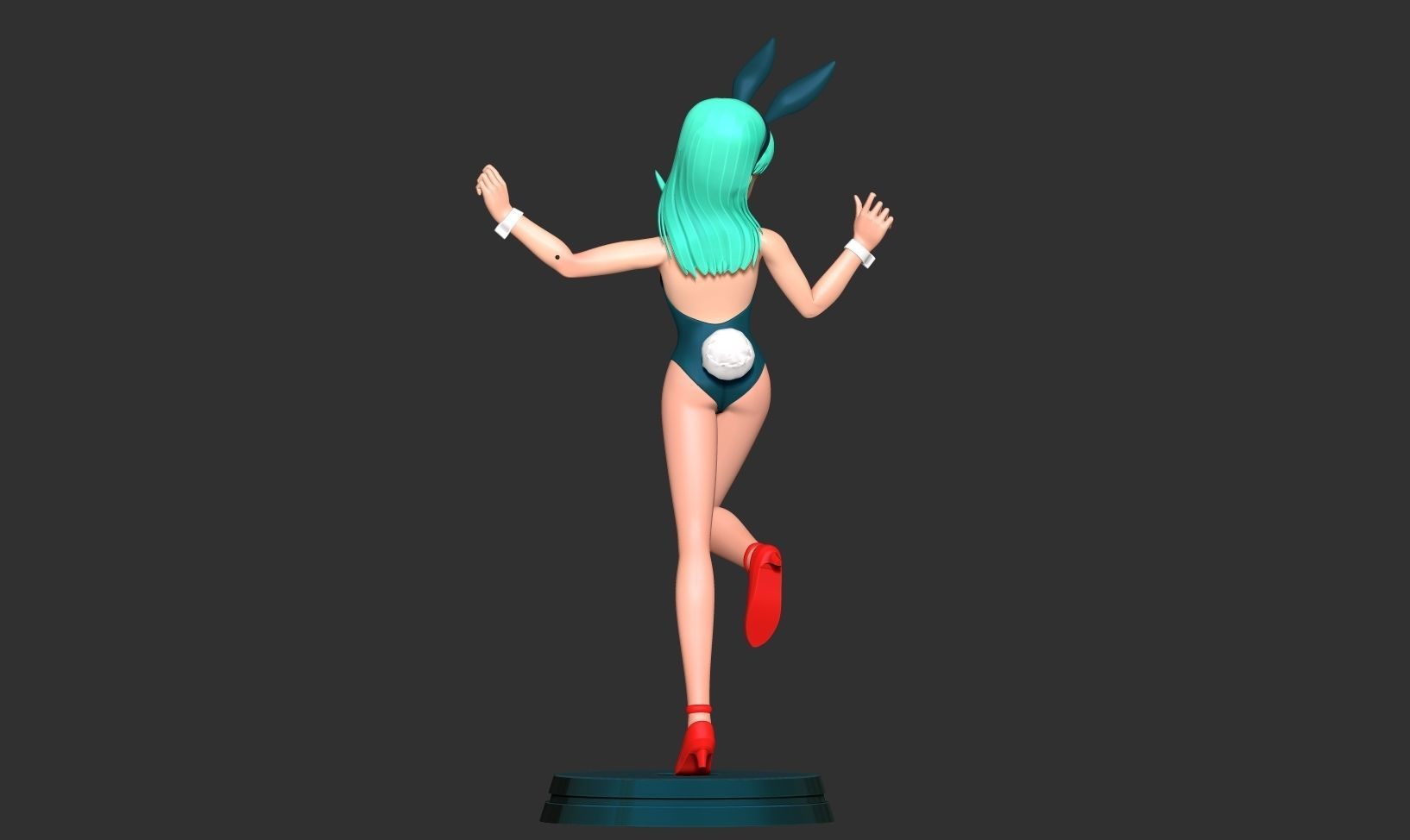 Bulma - Dragon Ball Fanart 3D print model_6