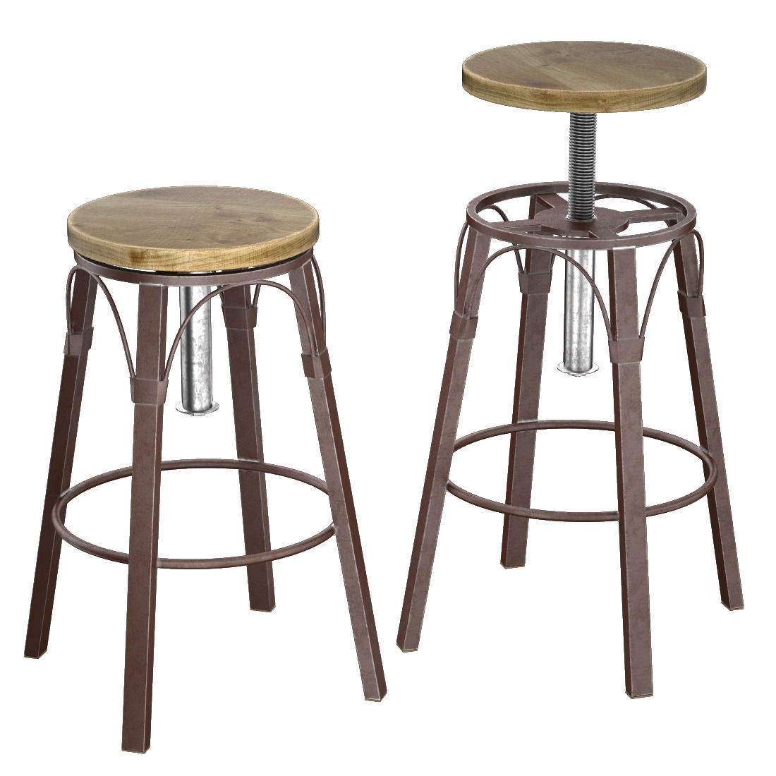 Bayshore Pub Table Set 3D model_3
