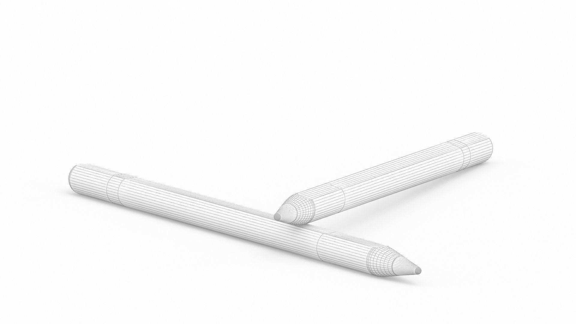 Apple iPad Pencil 2nd Generation 3D model_8