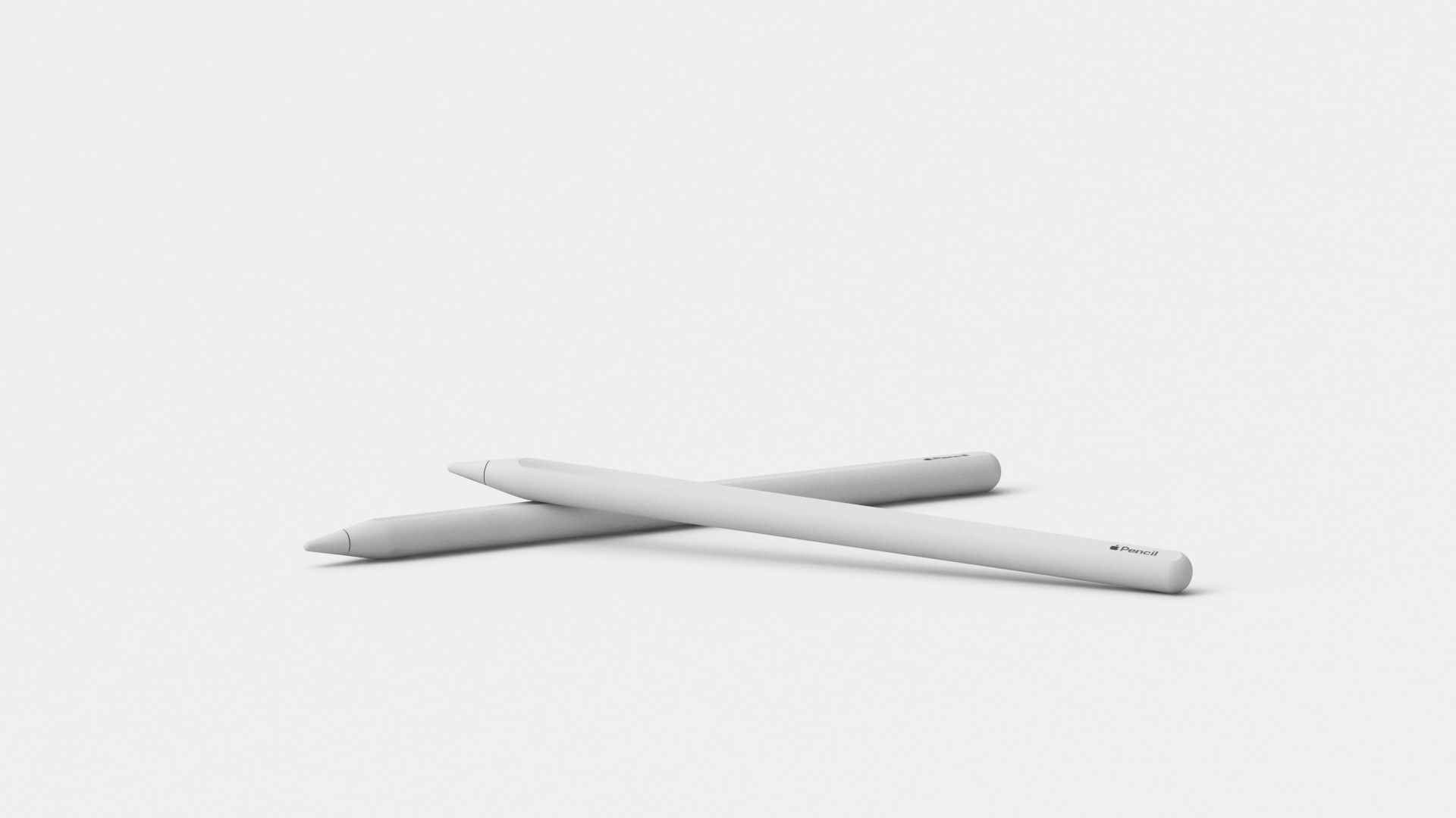 Apple iPad Pencil 2nd Generation 3D model_14