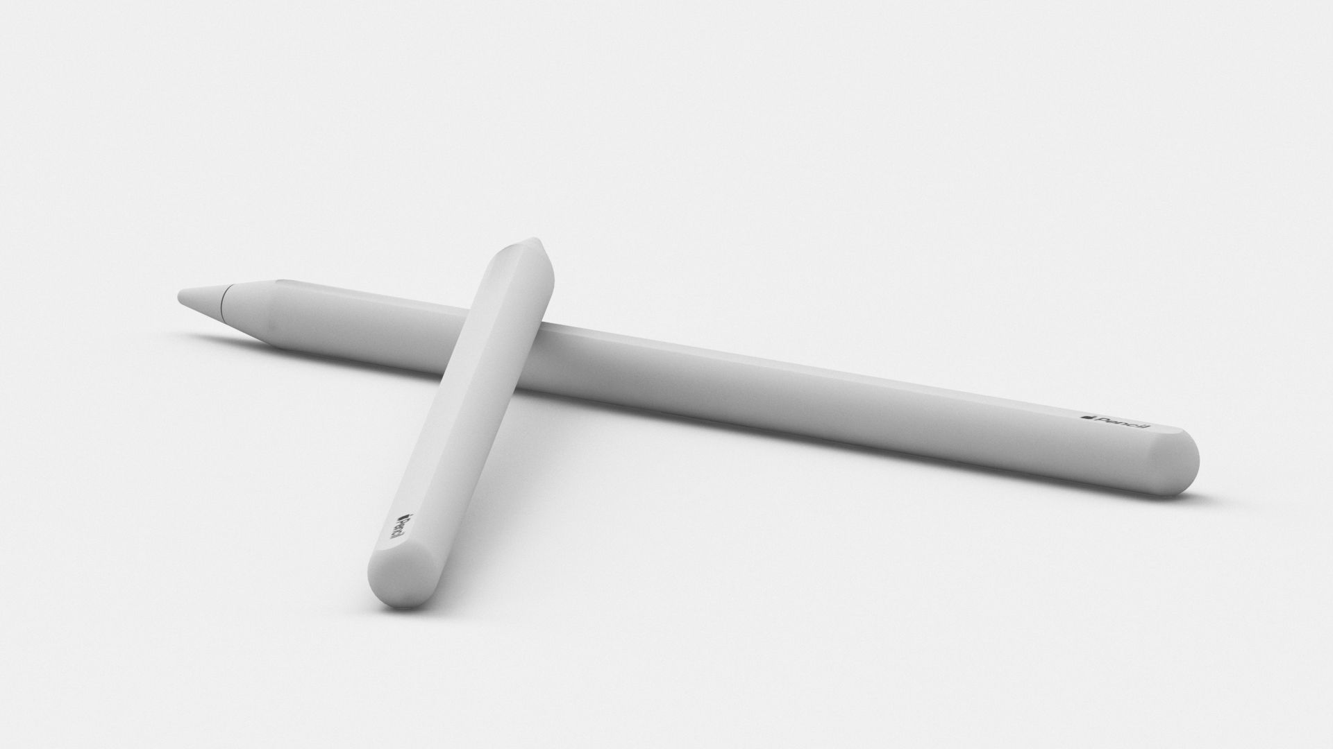 Apple iPad Pencil 2nd Generation 3D model_10