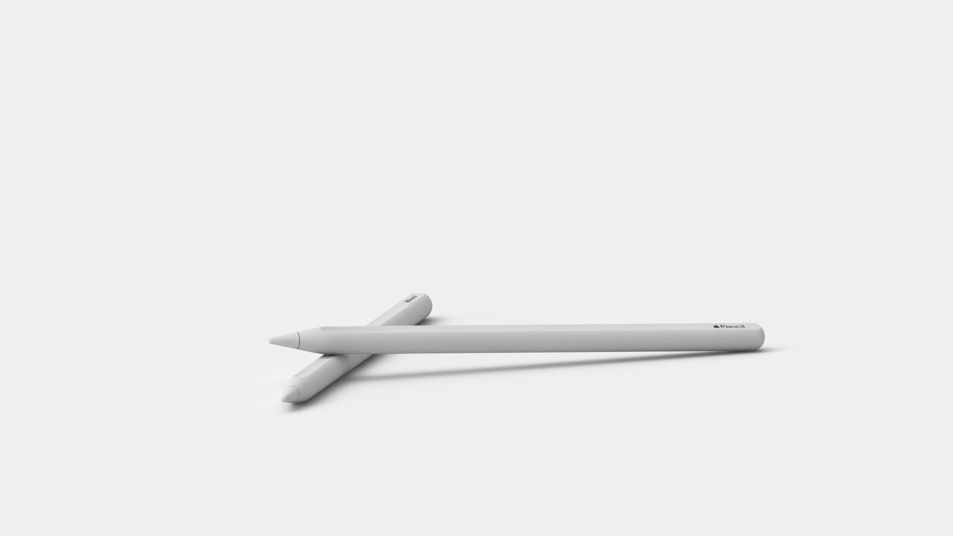 Apple iPad Pencil 2nd Generation 3D model_17