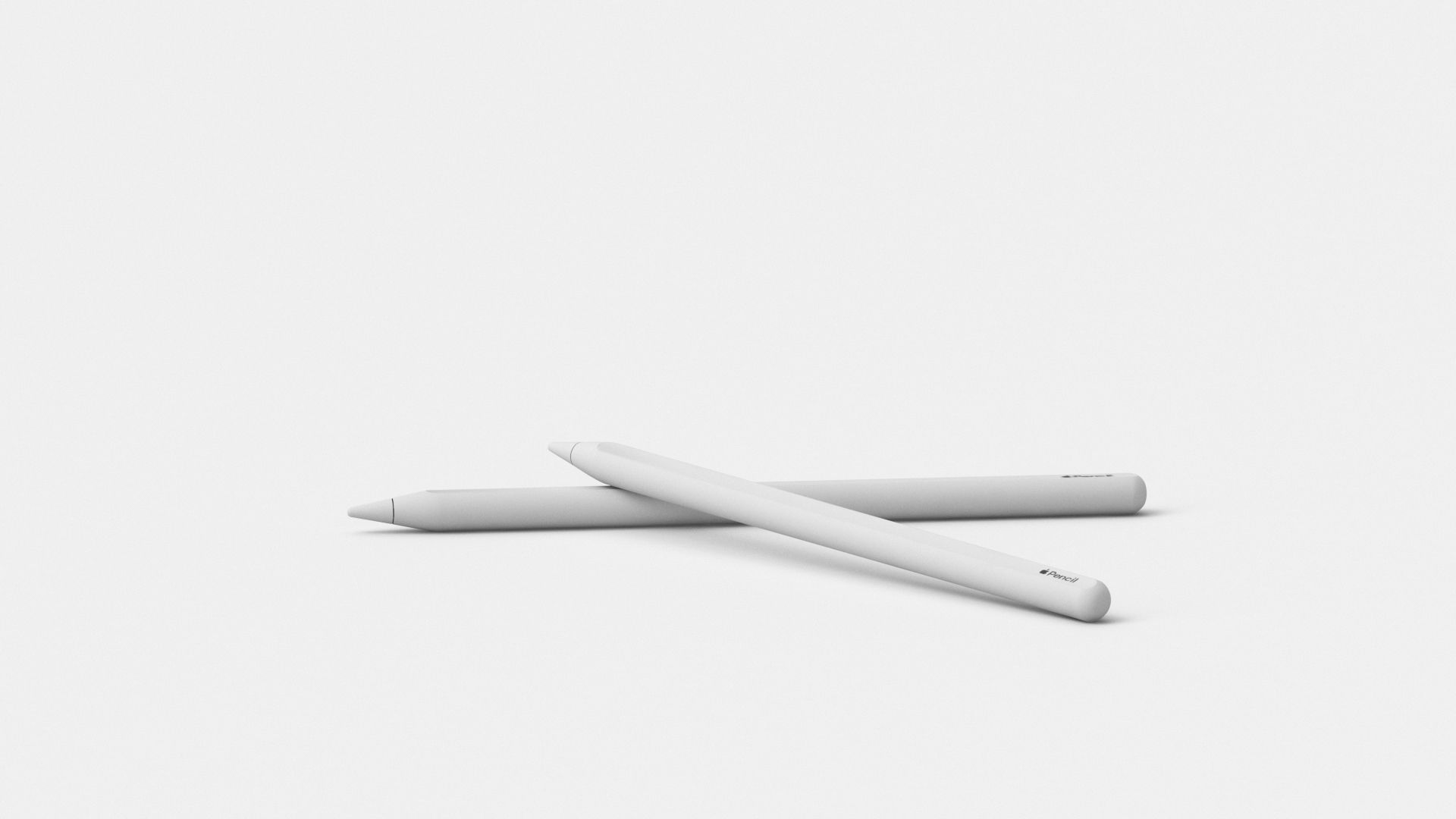 Apple iPad Pencil 2nd Generation 3D model_30