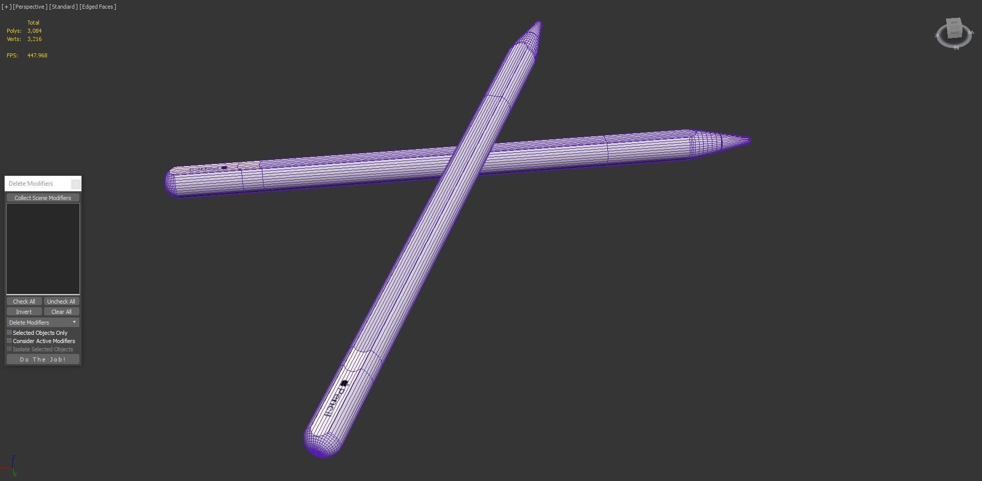Apple iPad Pencil 2nd Generation 3D model_5