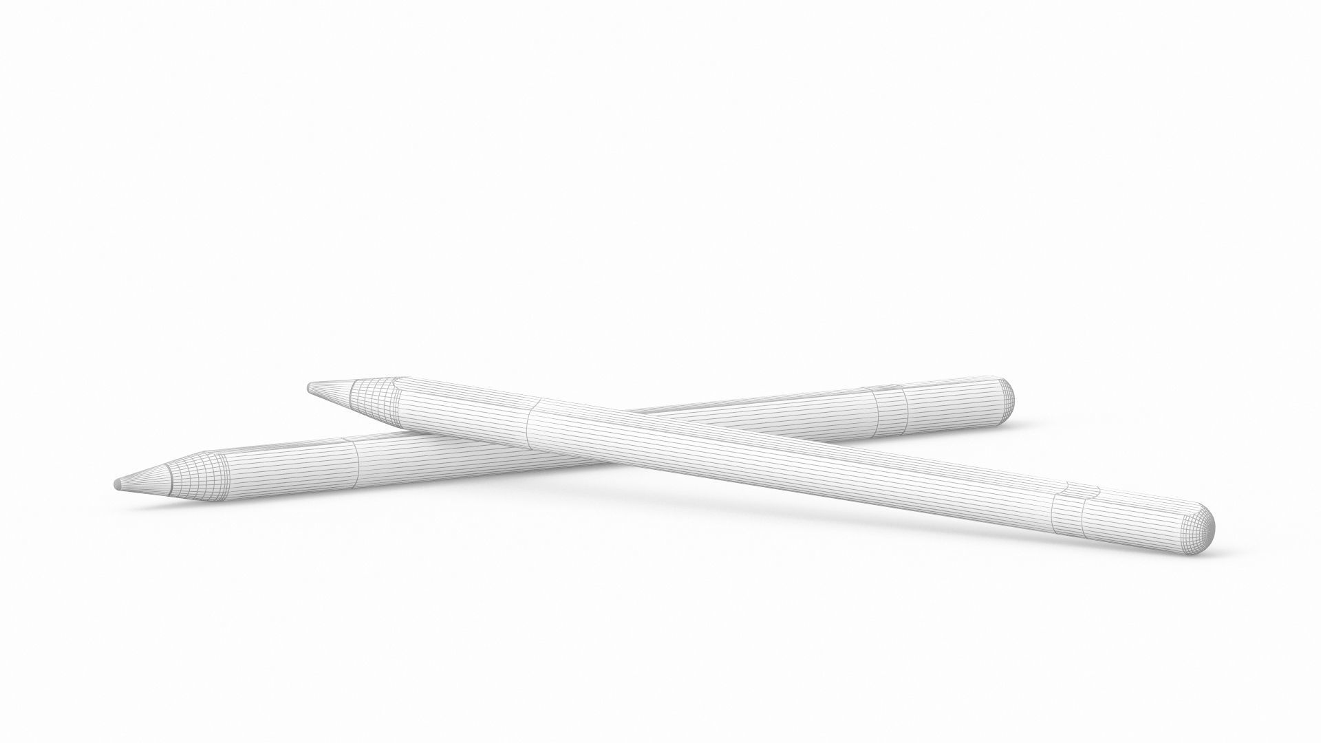 Apple iPad Pencil 2nd Generation 3D model_7