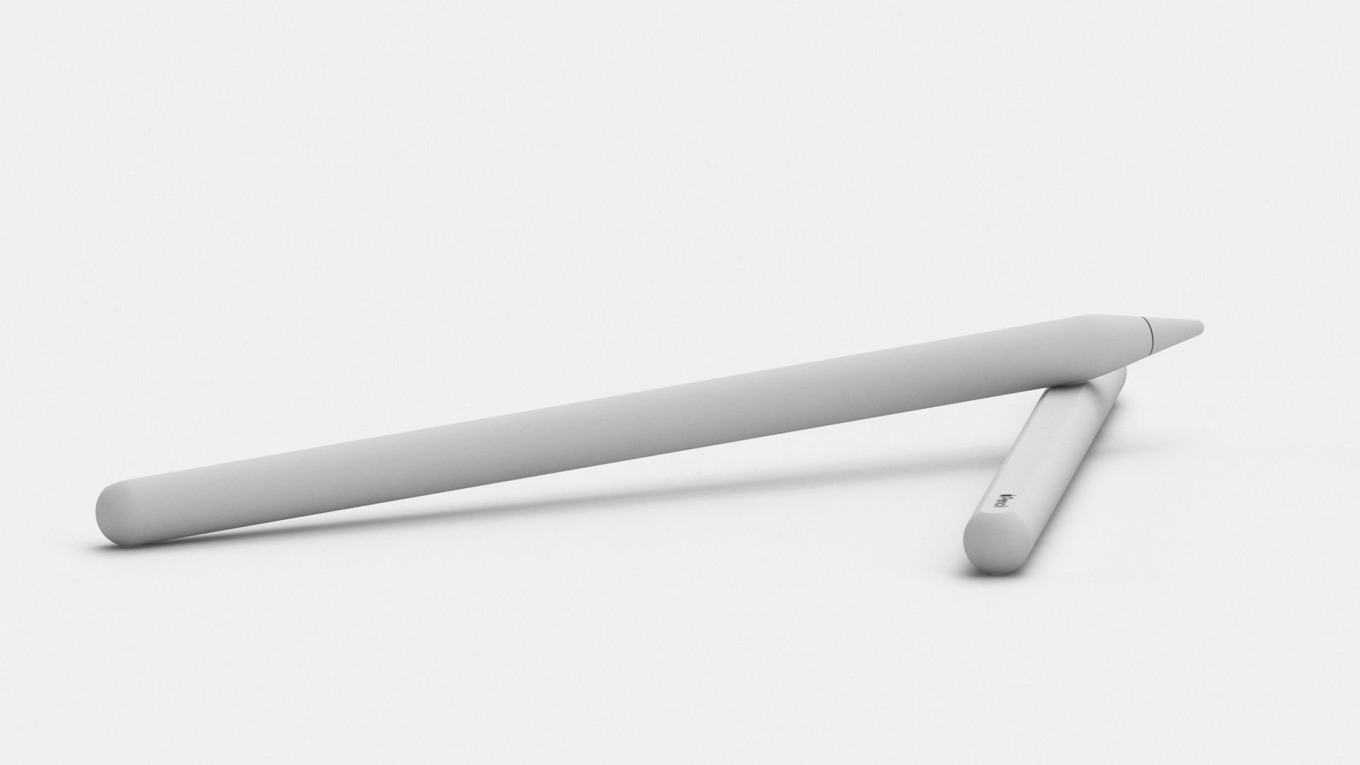 Apple iPad Pencil 2nd Generation 3D model_12