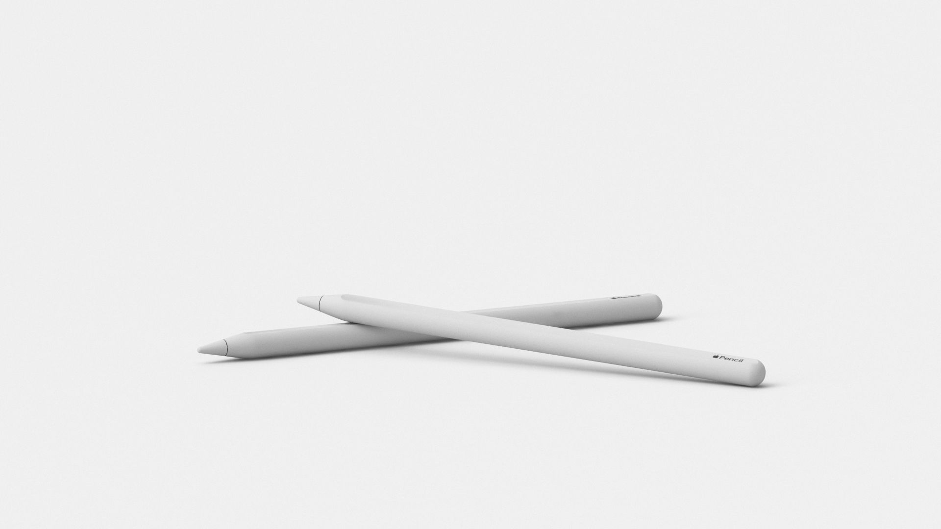 Apple iPad Pencil 2nd Generation 3D model_13