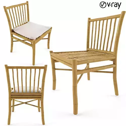 Tine K Home bamboo dining room chair railing