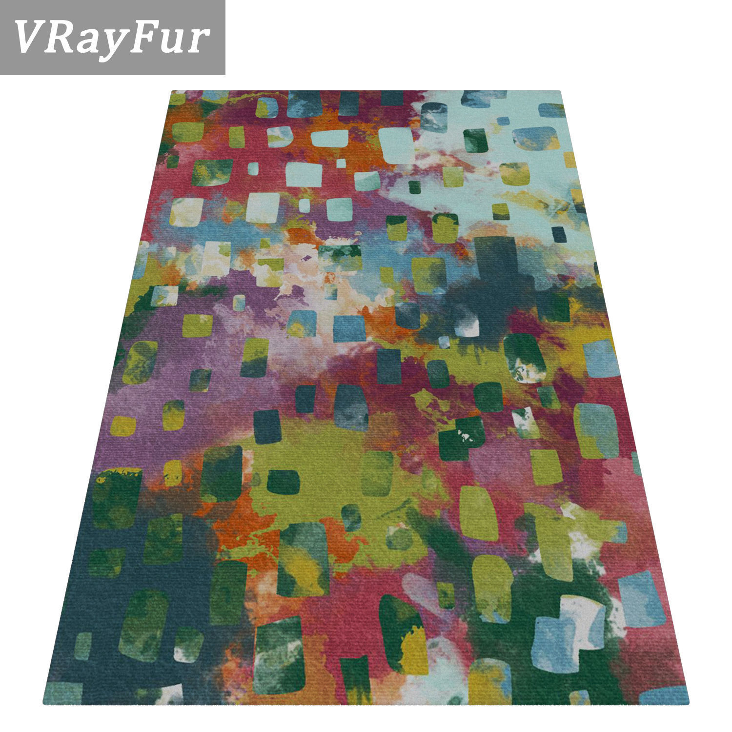 Rug Set 670 3D model_2