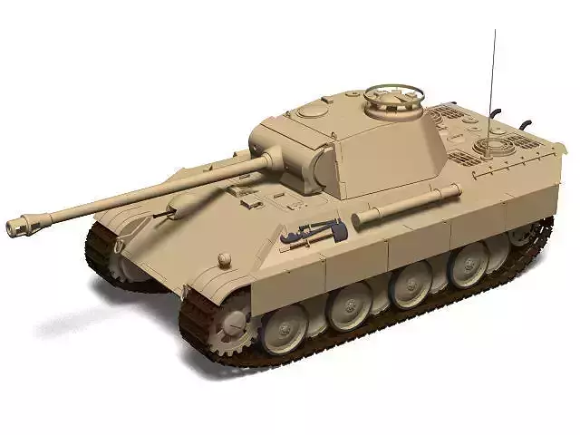Panzerkampfwagen V Panther G 3D model