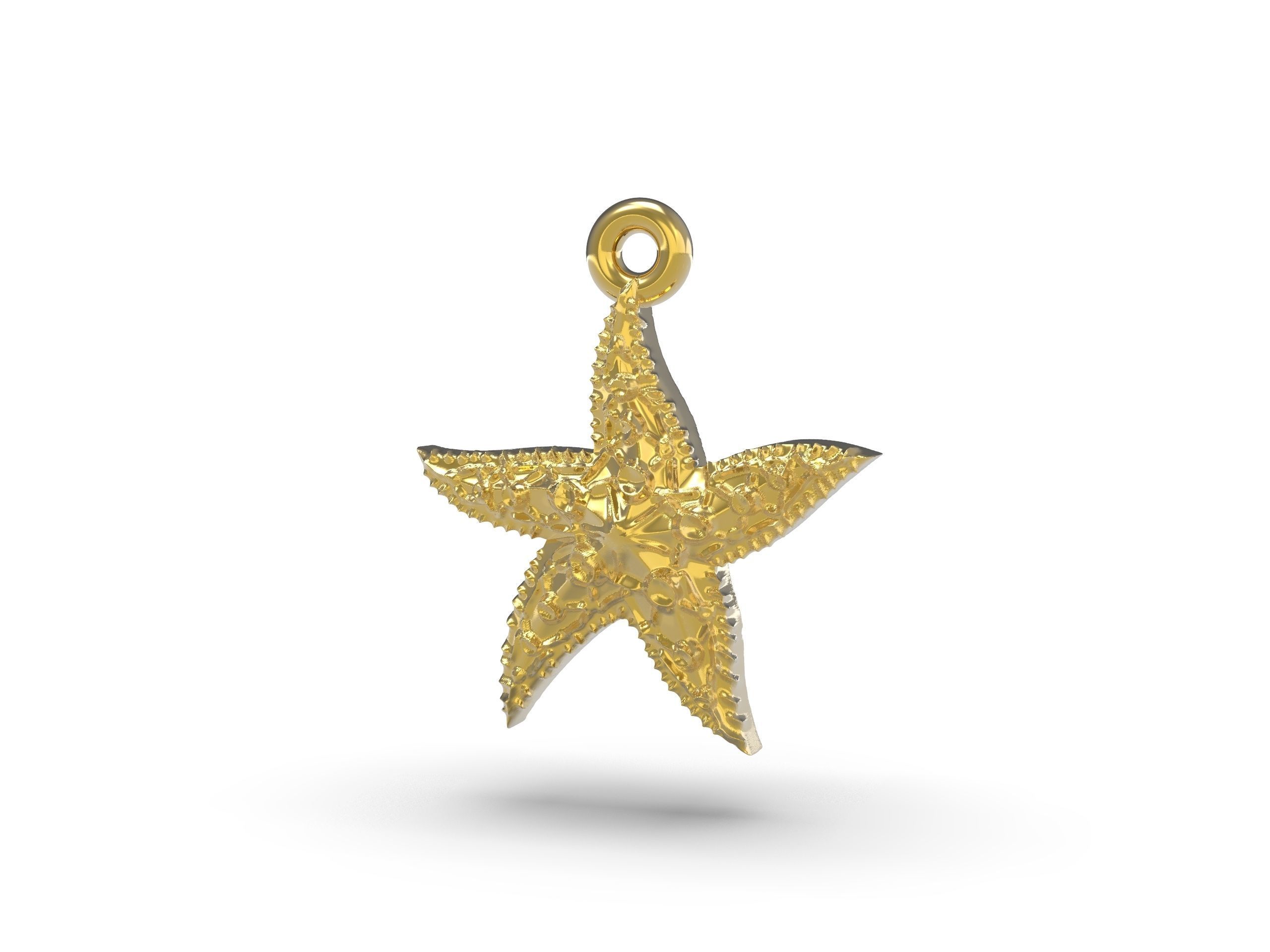 Beautiful Sea star   3D print model_9