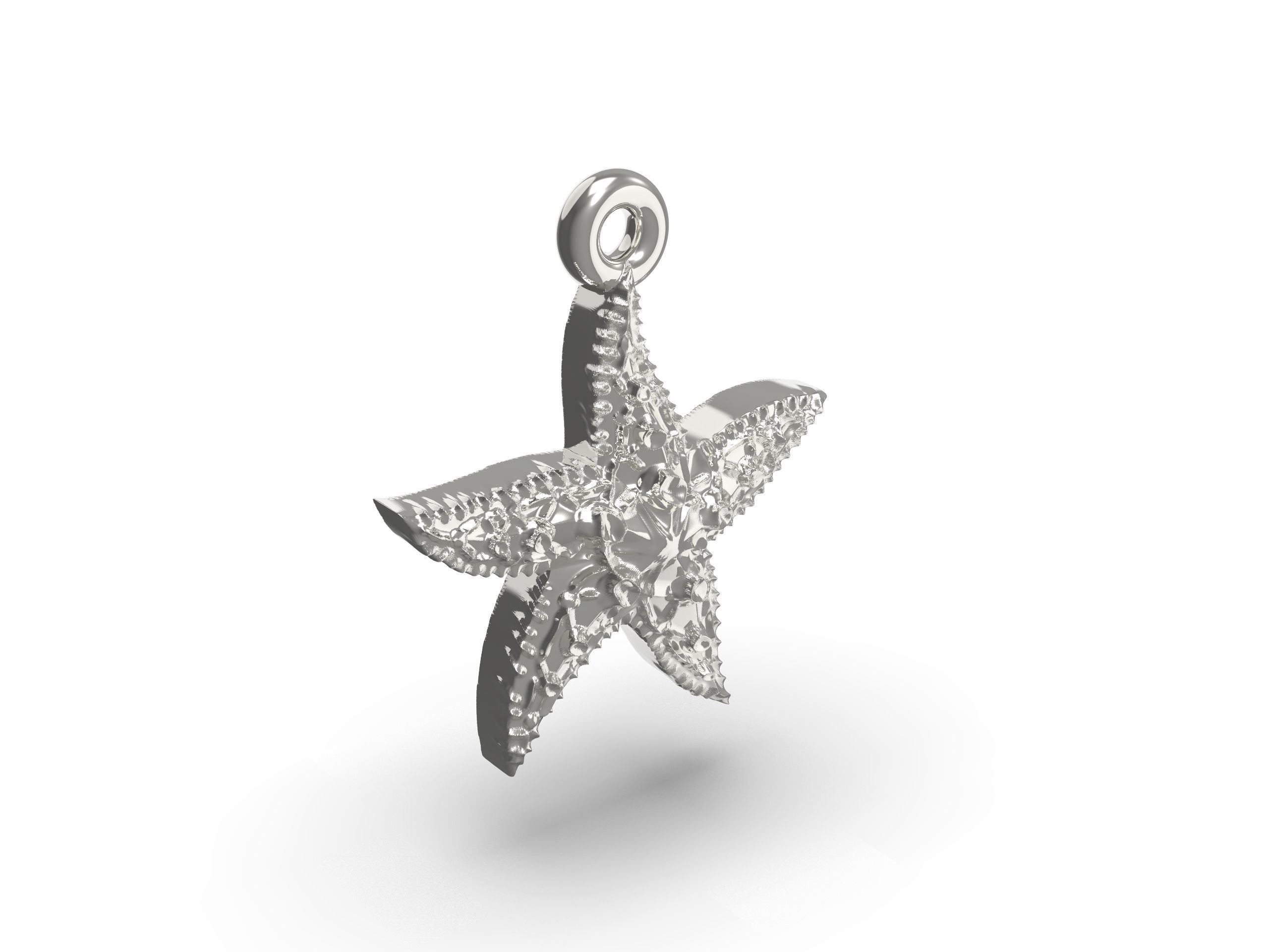 Beautiful Sea star   3D print model_13