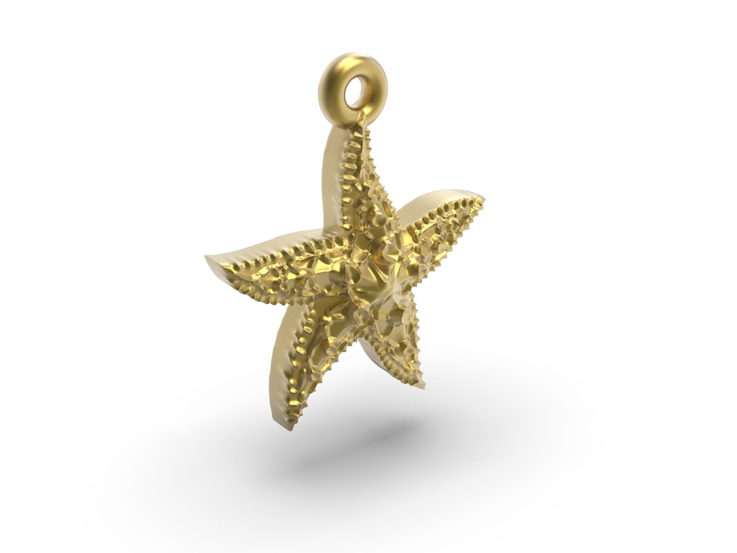 Beautiful Sea star   3D print model_4