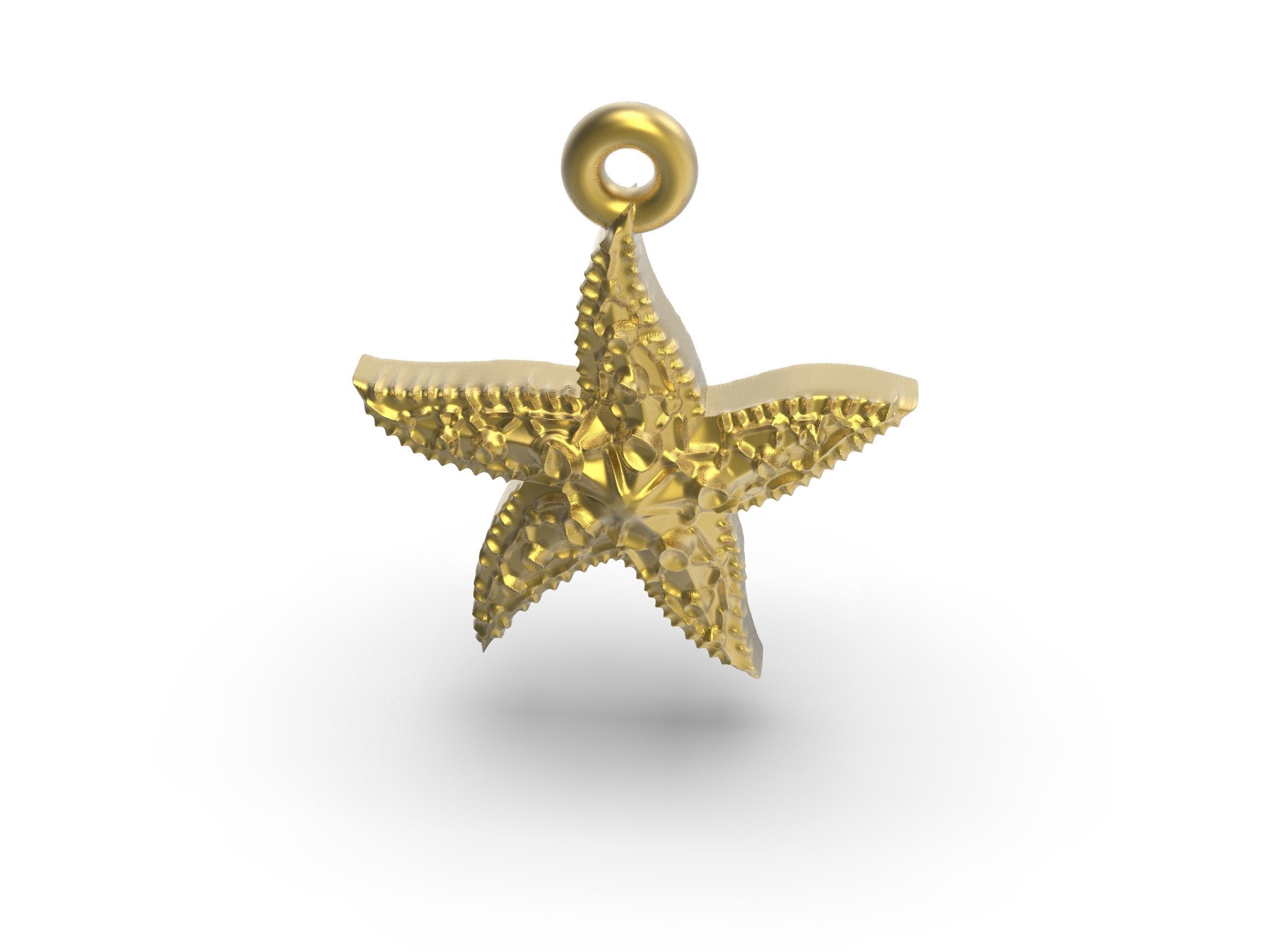 Beautiful Sea star   3D print model_2
