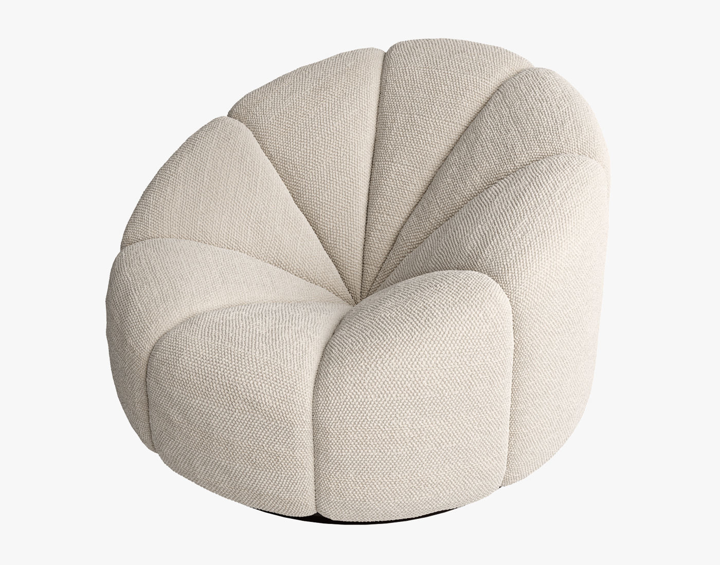 Armchair Fauteuil Alpha  3D model_2