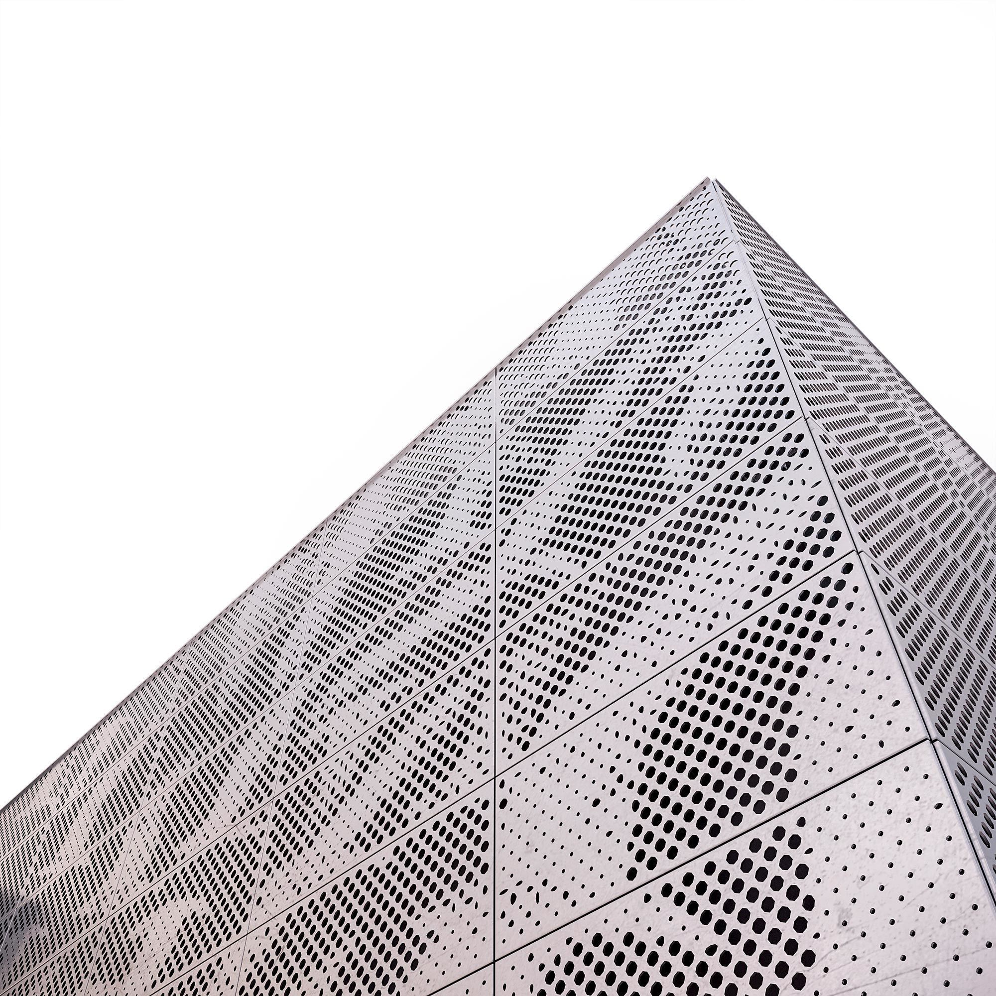 perforated metal panel N14 3D model 3D model_1