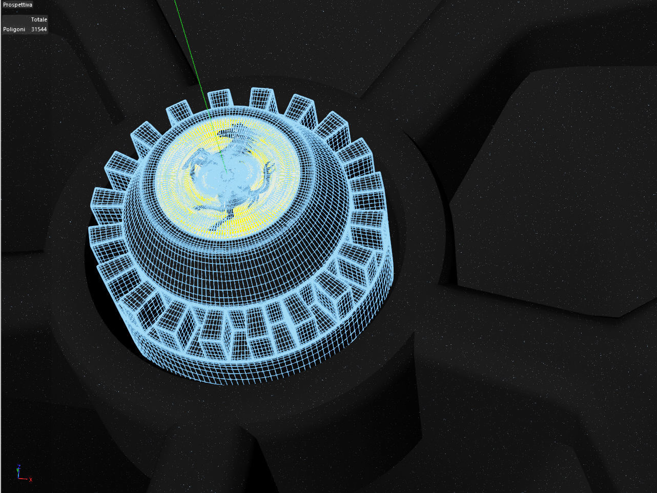 F40 LM Wheel 3D model_4