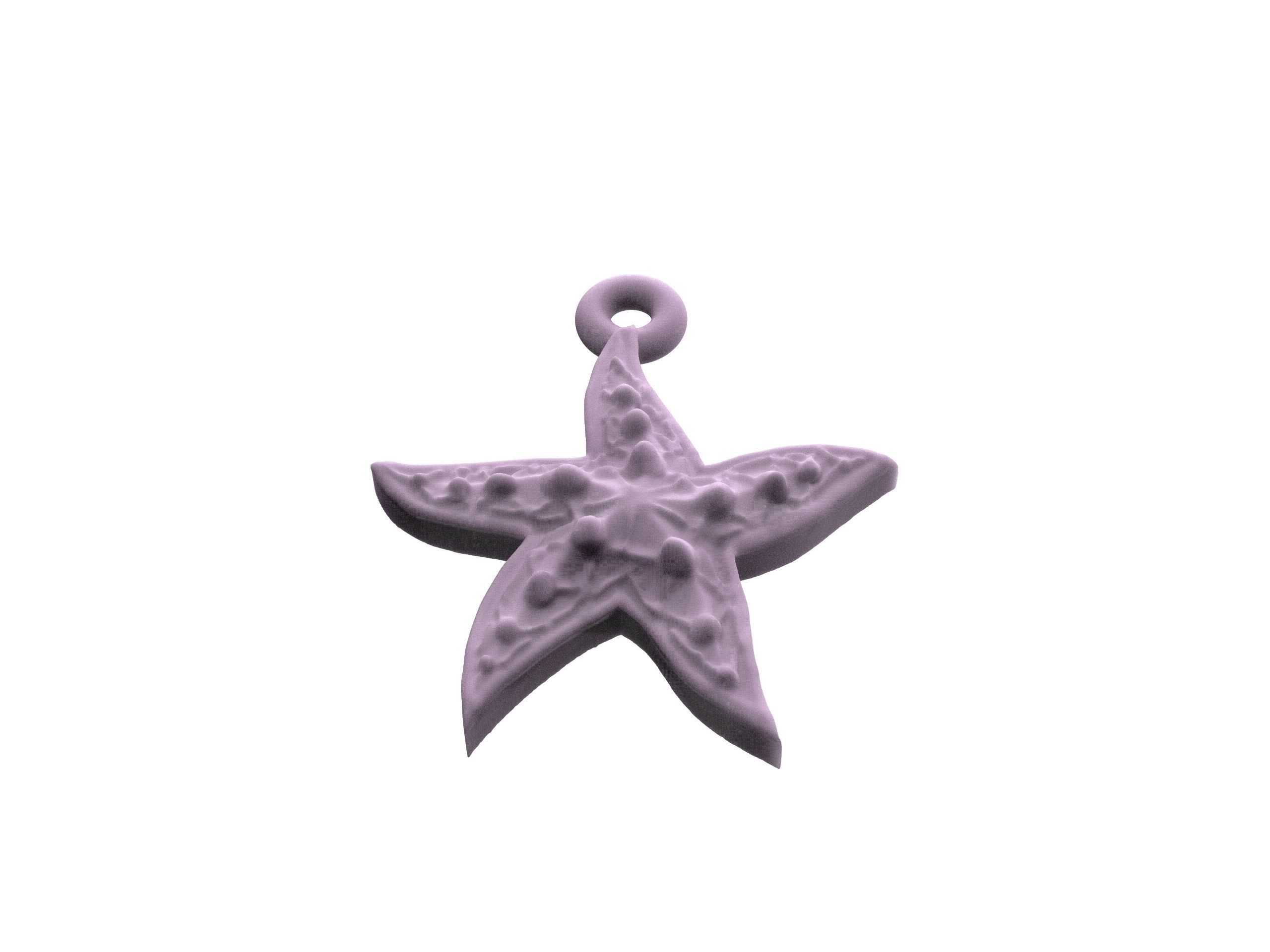 Wonderful starfish Free 3D print model_16