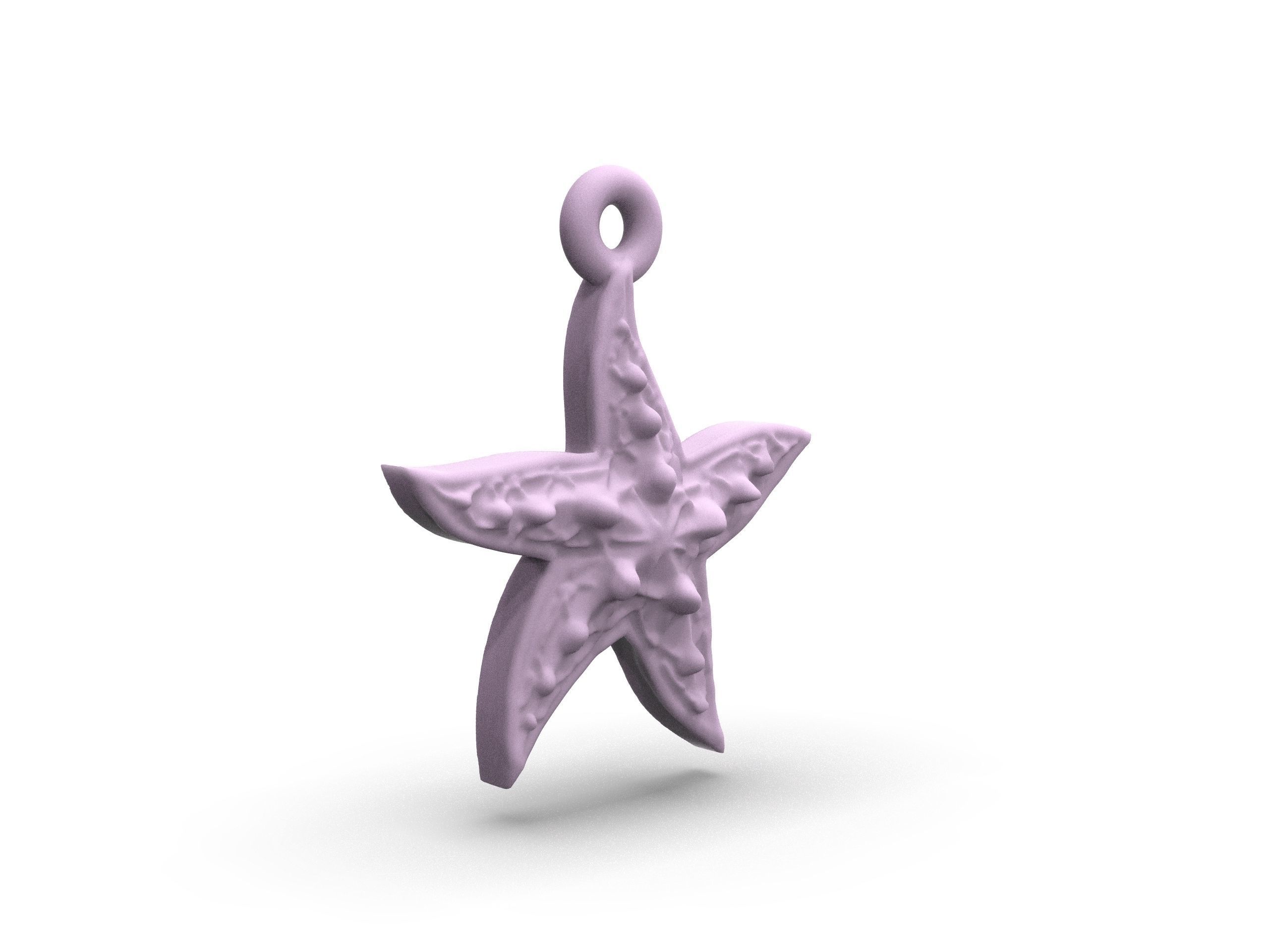 Wonderful starfish Free 3D print model_14