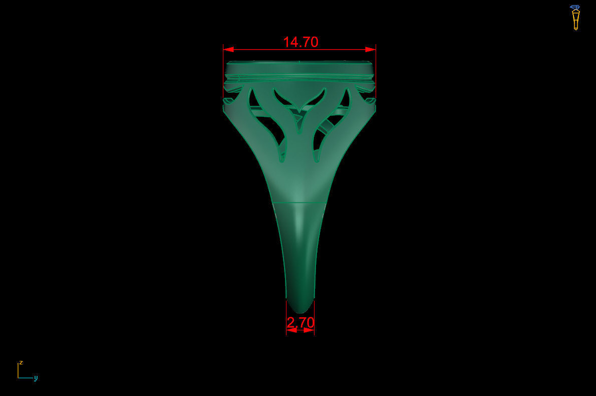 Ring 120 3D print model_10