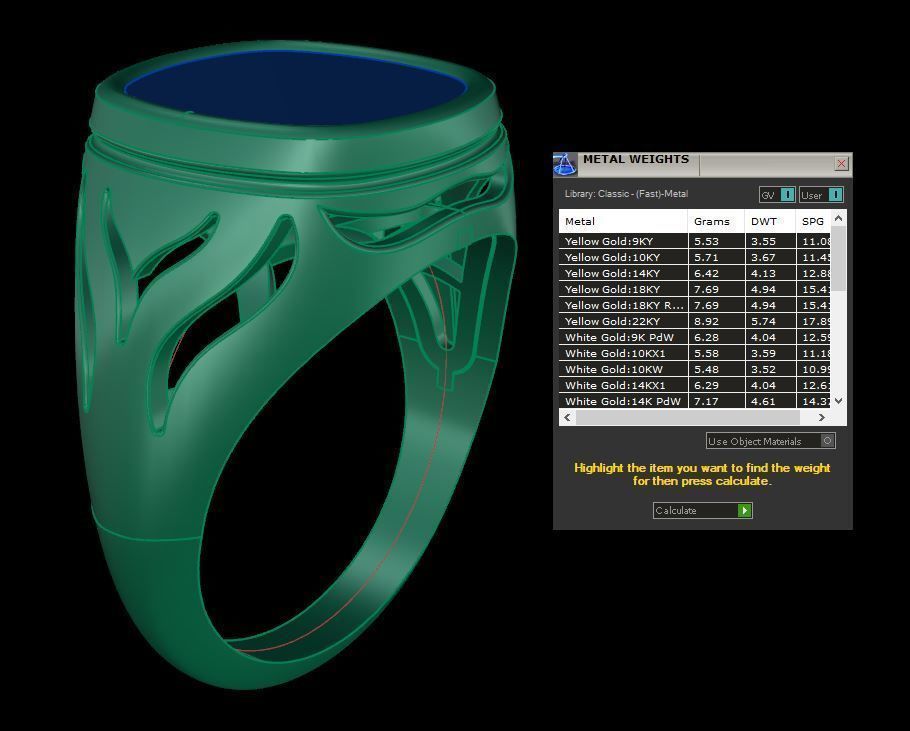Ring 120 3D print model_11