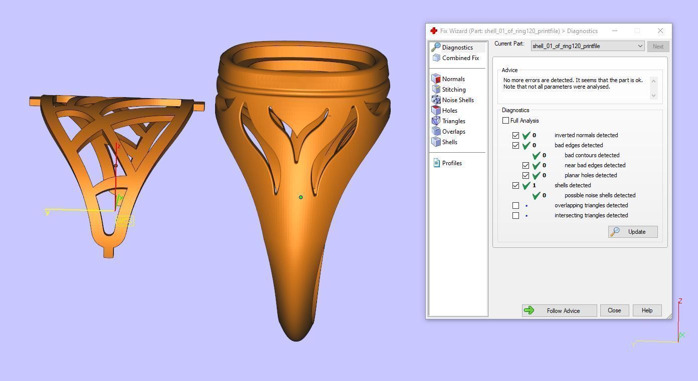 Ring 120 3D print model_7