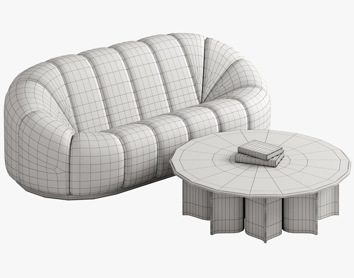 Sofa RALPH PUCCI Canape Alpha  3D model_13
