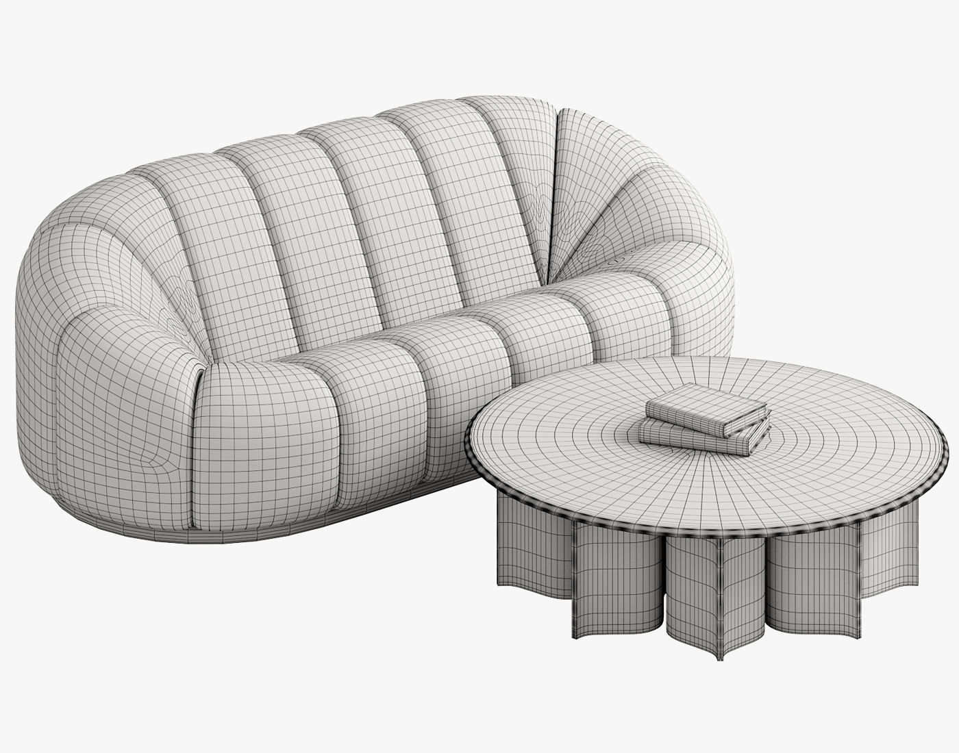 Sofa RALPH PUCCI Canape Alpha  3D model_12