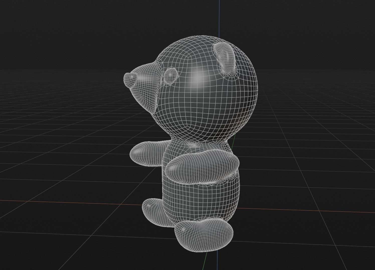 panda bear 3D model_5