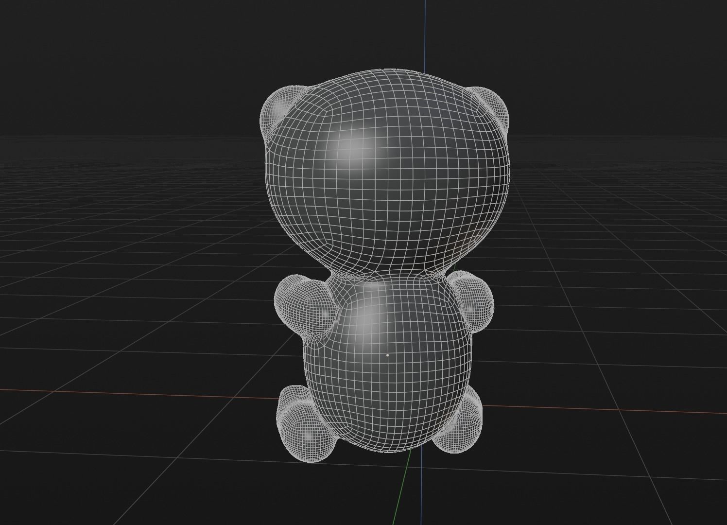 panda bear 3D model_6