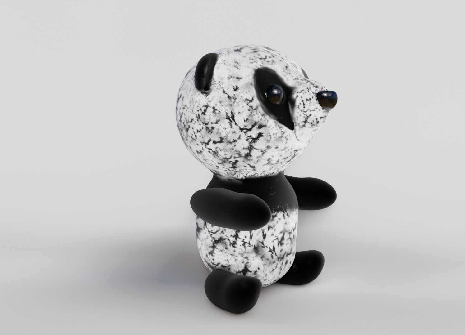 panda bear 3D model_3