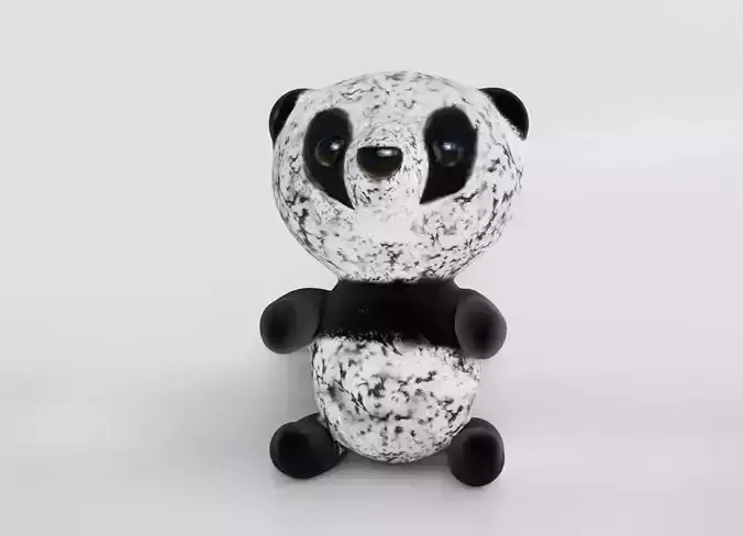 panda bear 3D model