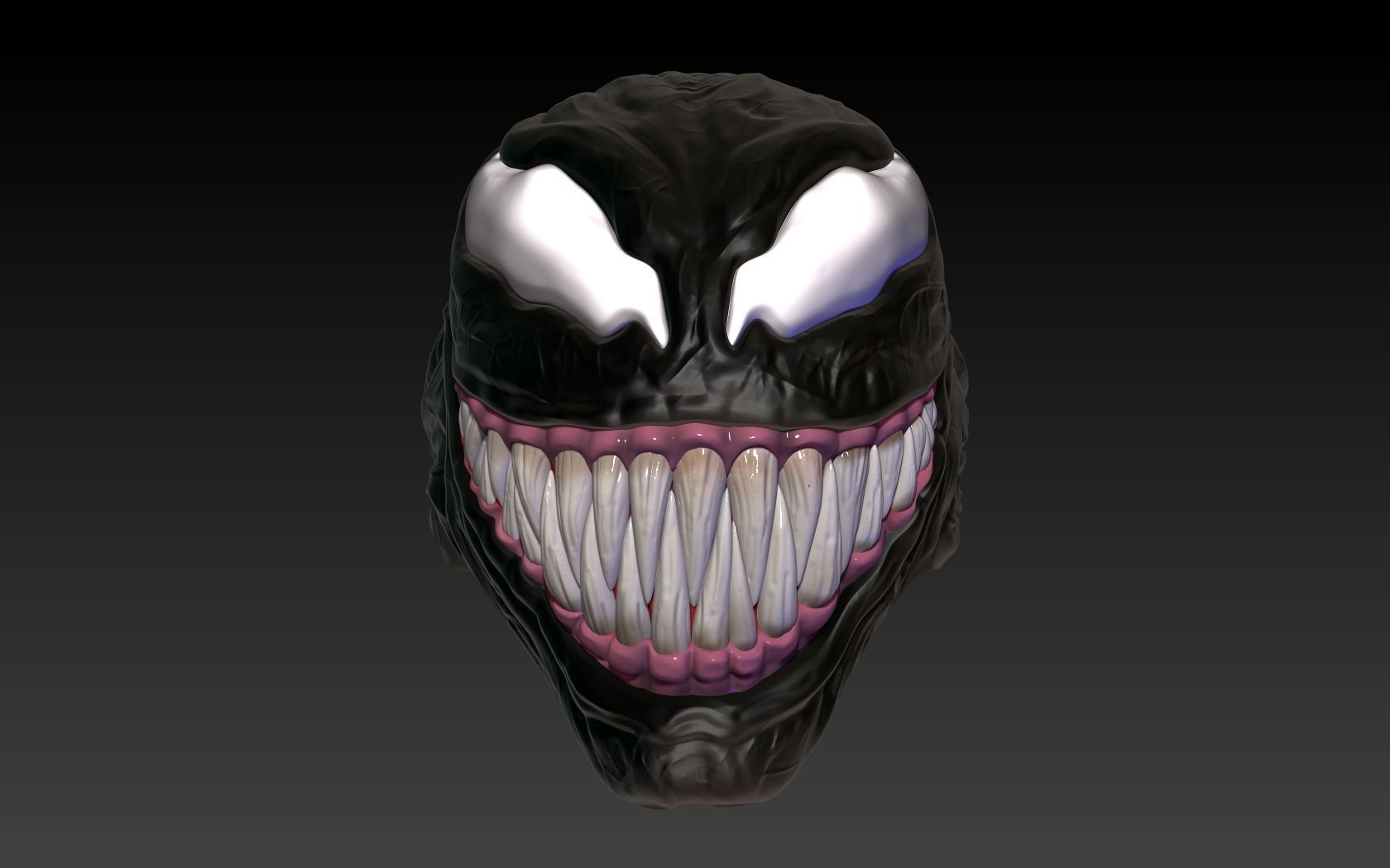 Venom Ring 3D print model_14