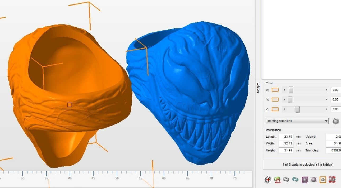 Venom Ring 3D print model_28