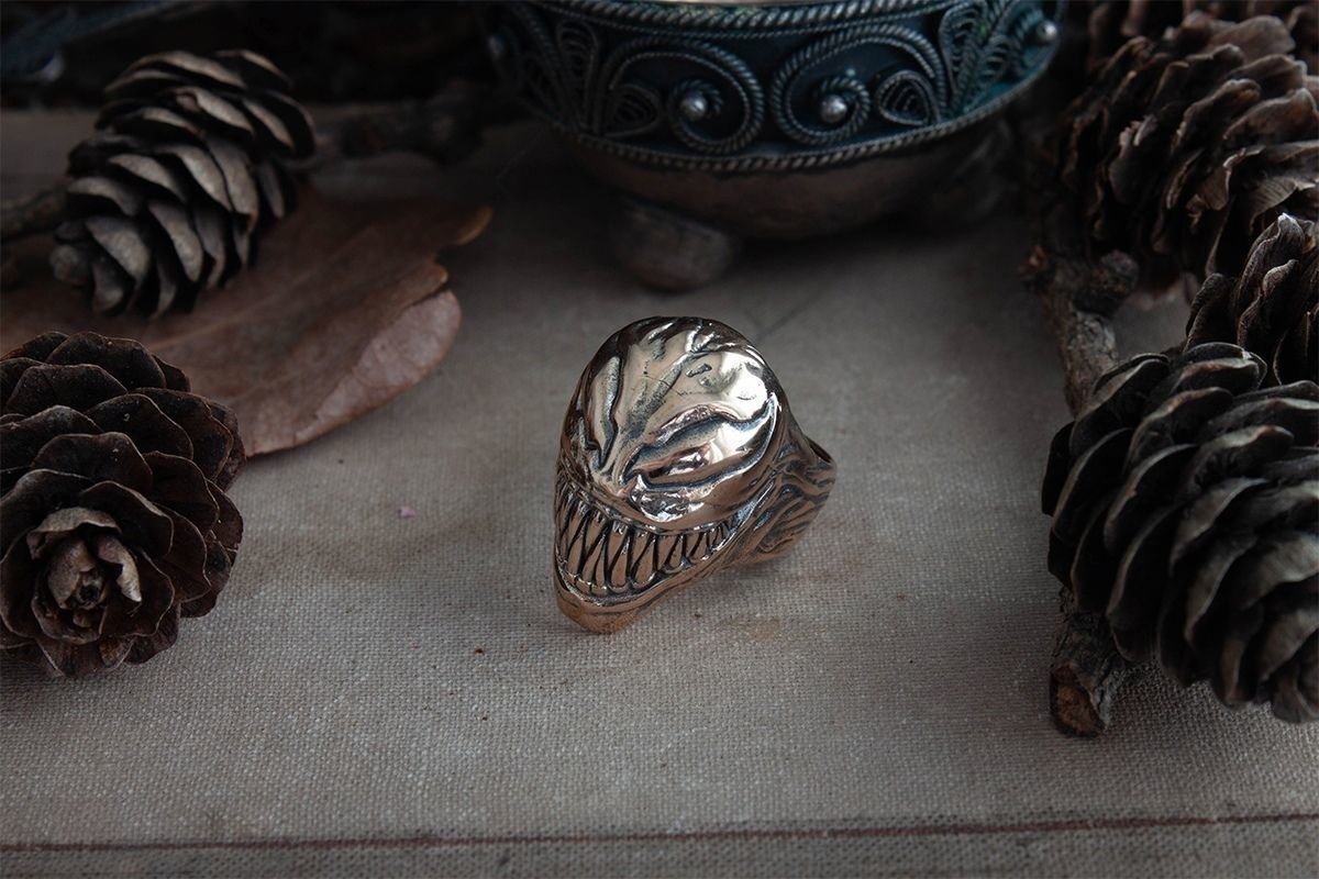 Venom Ring 3D print model_4