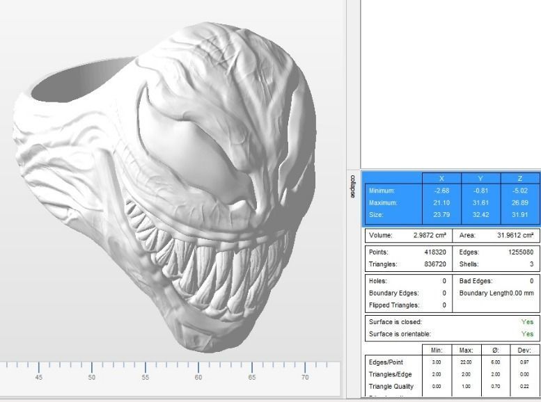 Venom Ring 3D print model_27