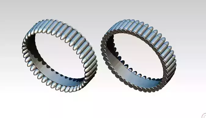 Gun Bullet Chief Man Ring