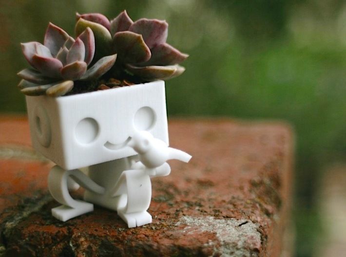 ROBBIE THE ROBOT AND BIRD 3D print model_3