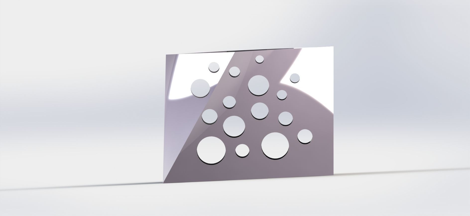 Angular Pen Holder  3D print model_5