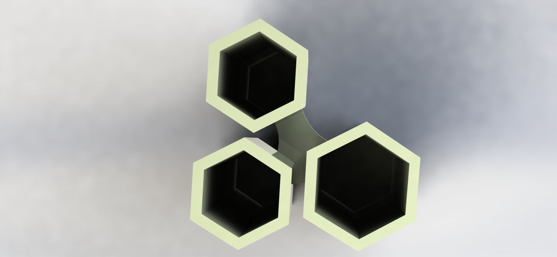 Hive Pen Holder Simple  3D print model_3