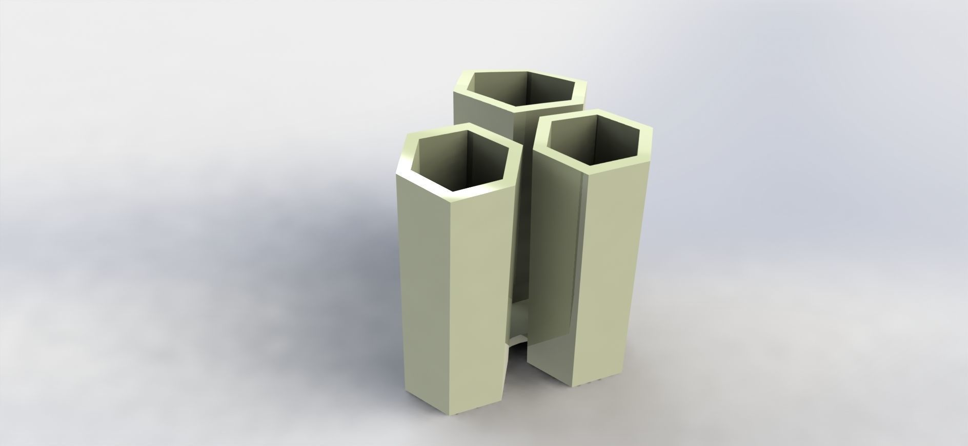 Hive Pen Holder Simple  3D print model_2