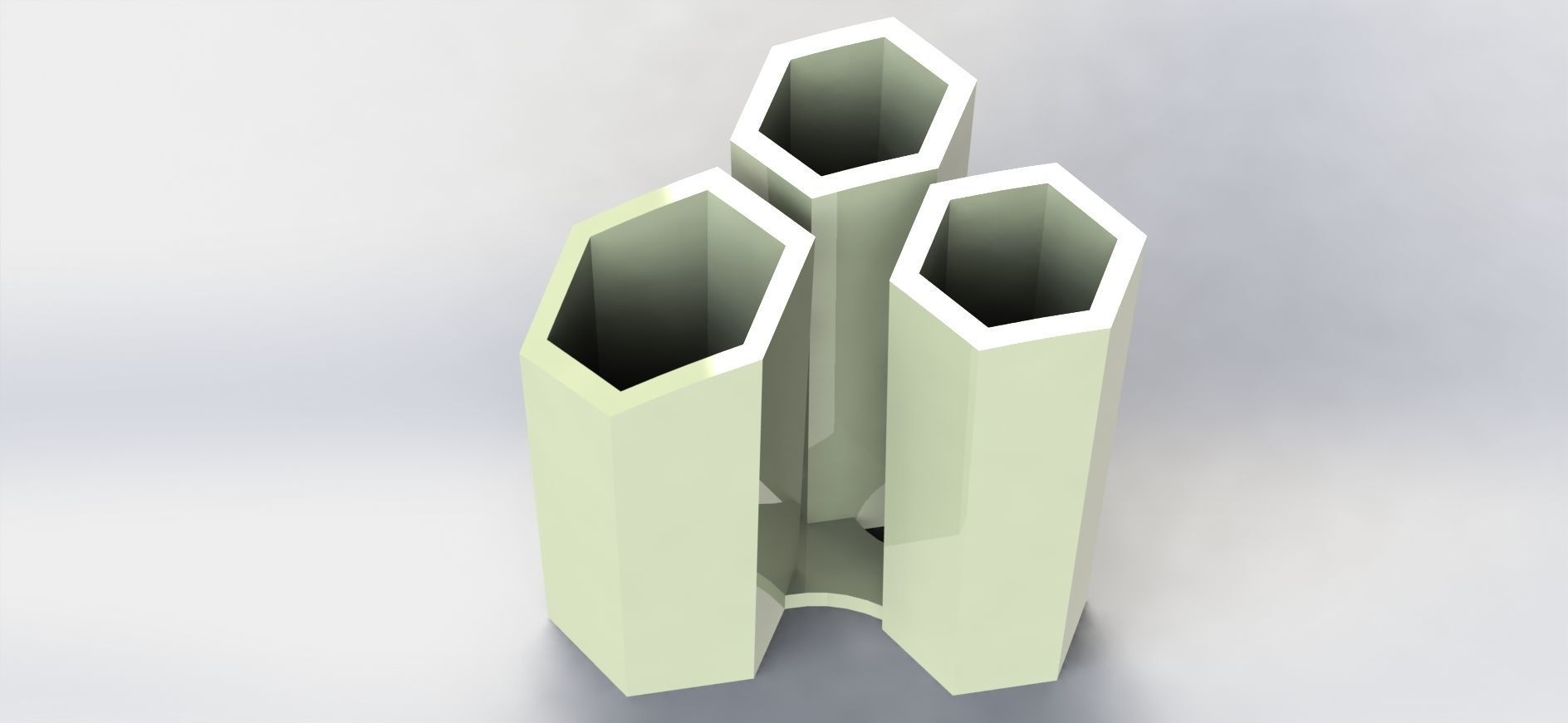 Hive Pen Holder Simple  3D print model_1