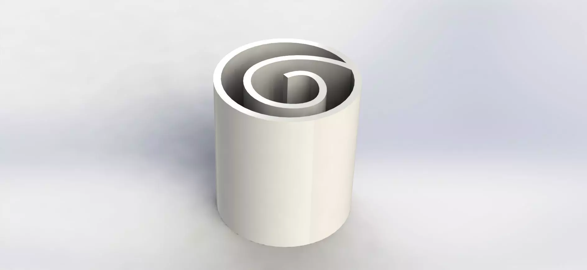 Labyrinth Pen Holder Simple  3D print model_0