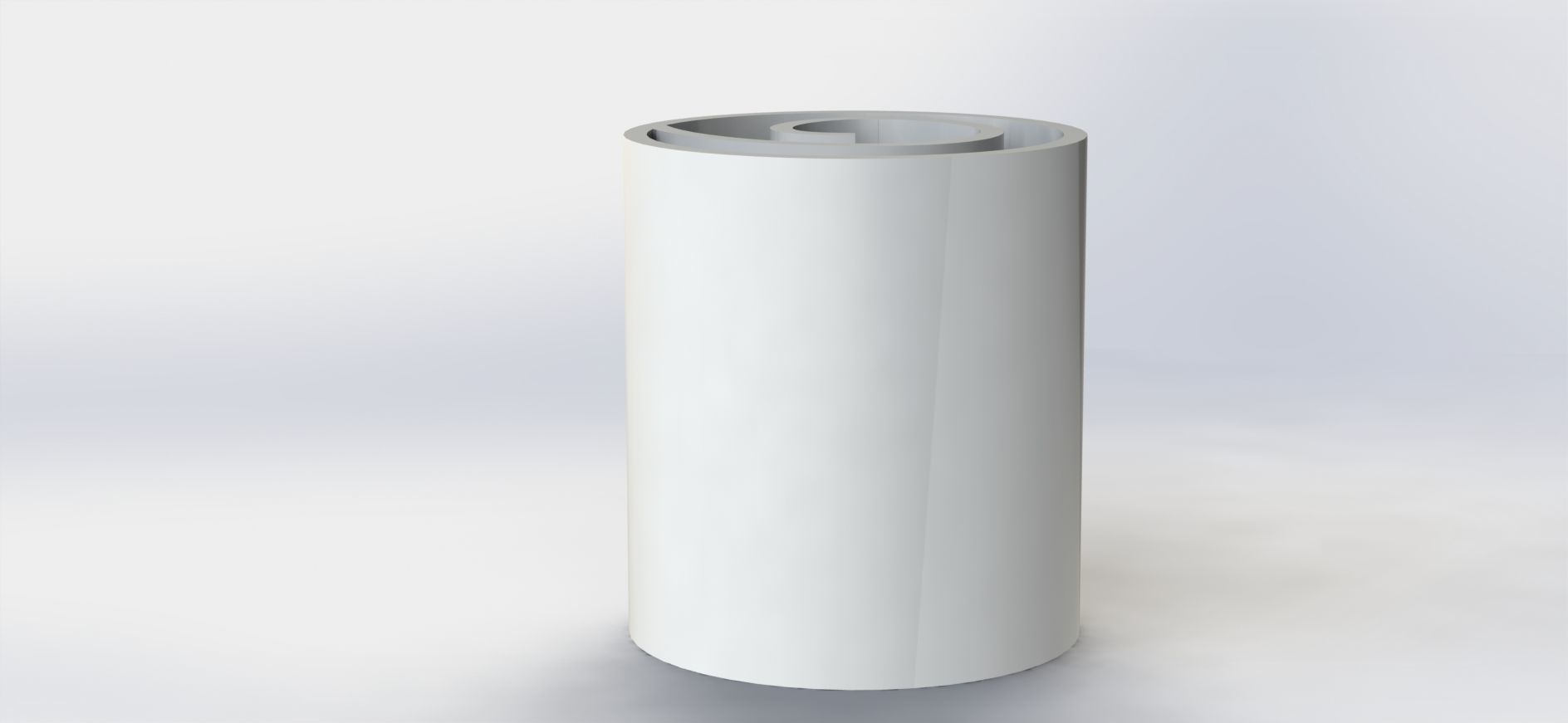 Labyrinth Pen Holder Simple  3D print model_3